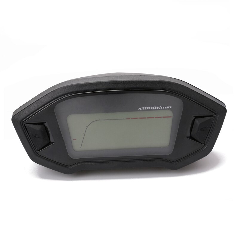 Universele Motorcycle Lcd Digitale Snelheidsmeter Grandado