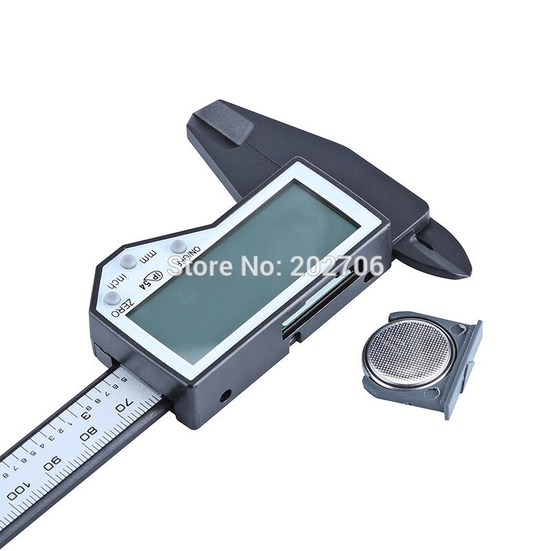 Mm Inch Lcd Digitale Elektronische Carbon Fib Grandado