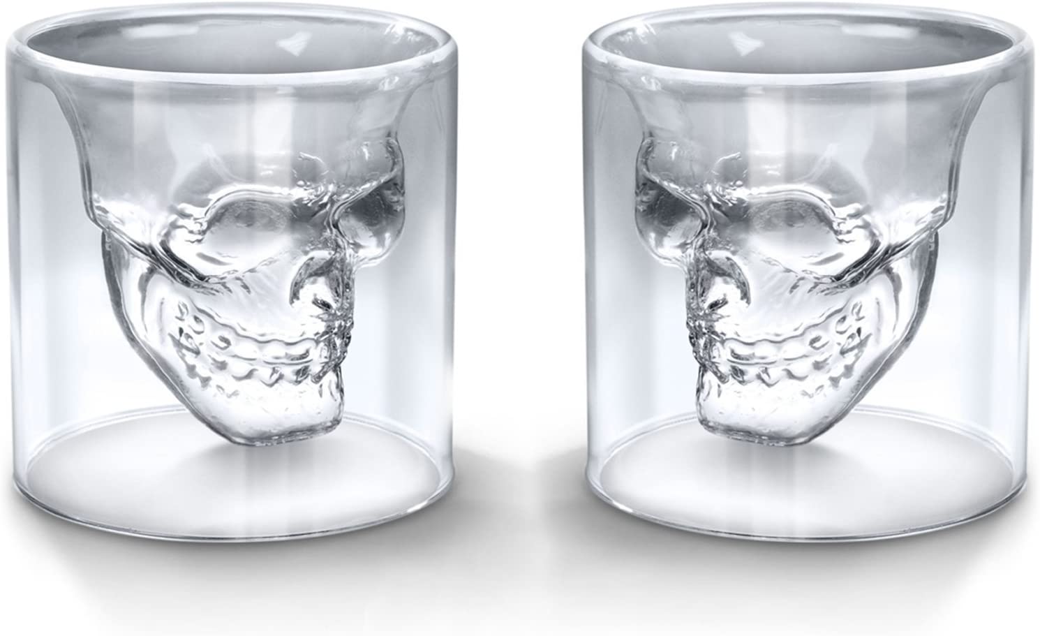 Crystal Skull Head Vodka Whisky Wijn Decanter Fles Grandado