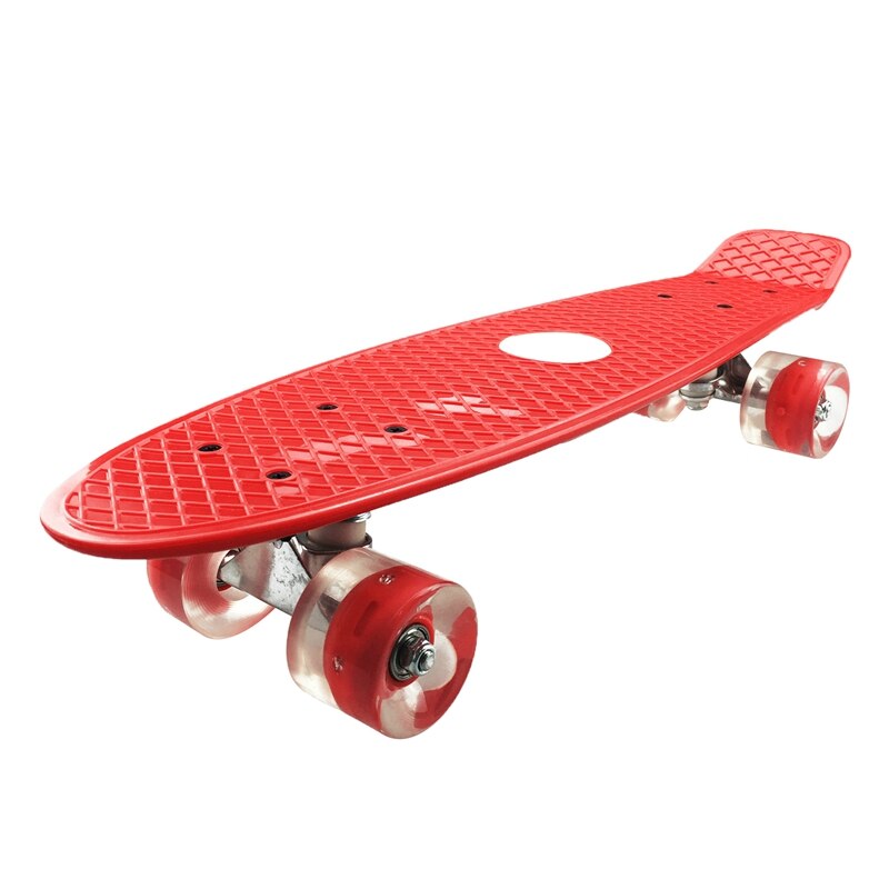 SEWS Patineta De 22 Pulgadas De Cuatro Ruedas Mini Longboard De Color