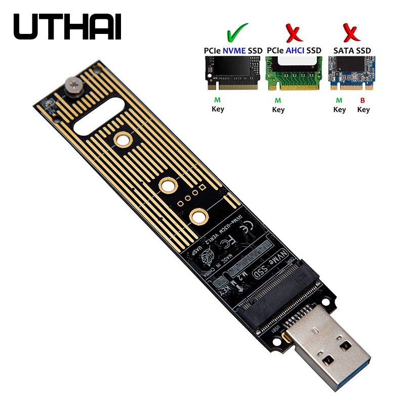 UTHAI T36 USB 3 0 Nvme M anahtar M 2 NGFF adaptörü SSD harici PCBA