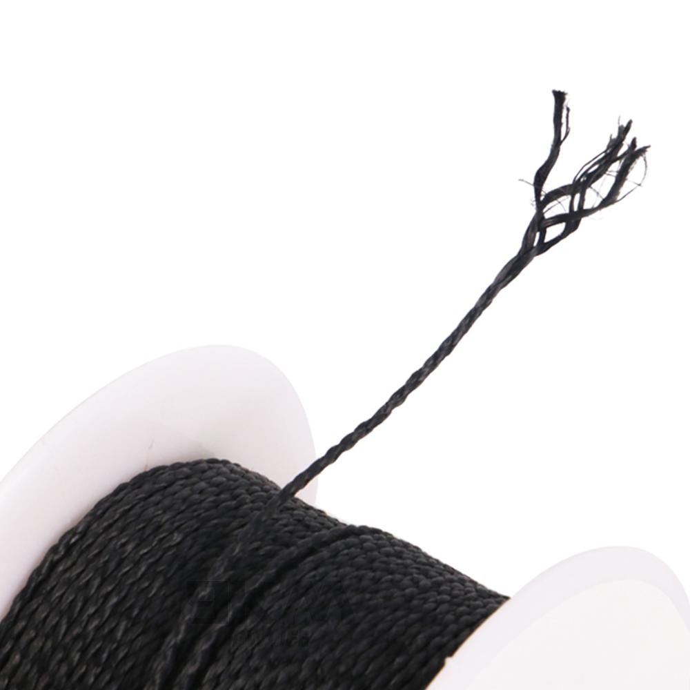 Black Kevlar Line For Fishing Ft Lbs Braided Fishing Assist Cord