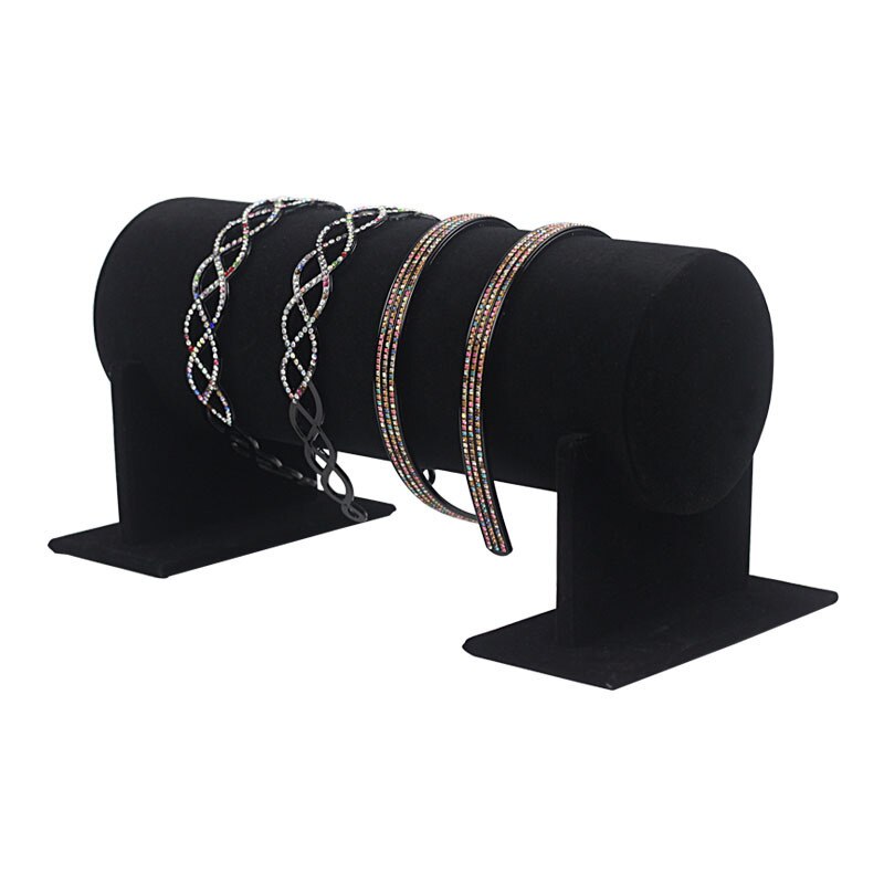 Flanel Haarband Houder Sieraden Display Stand Haar Grandado