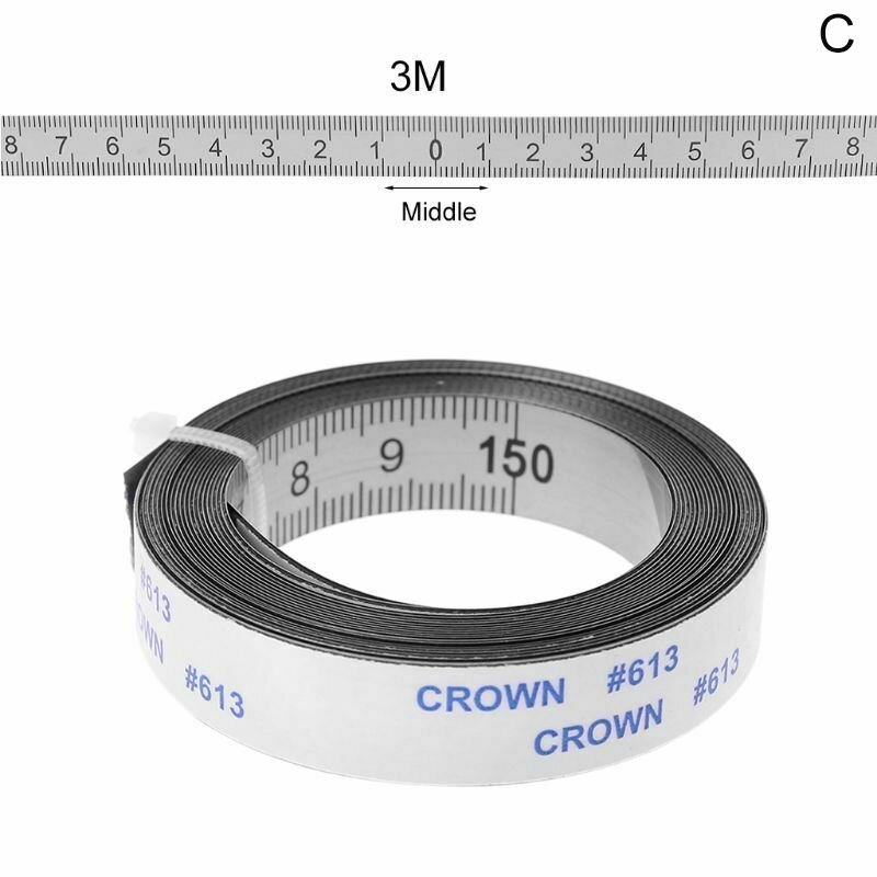 Rvs Mijter Track Meetlint Zelfklevende Metrische S Grandado