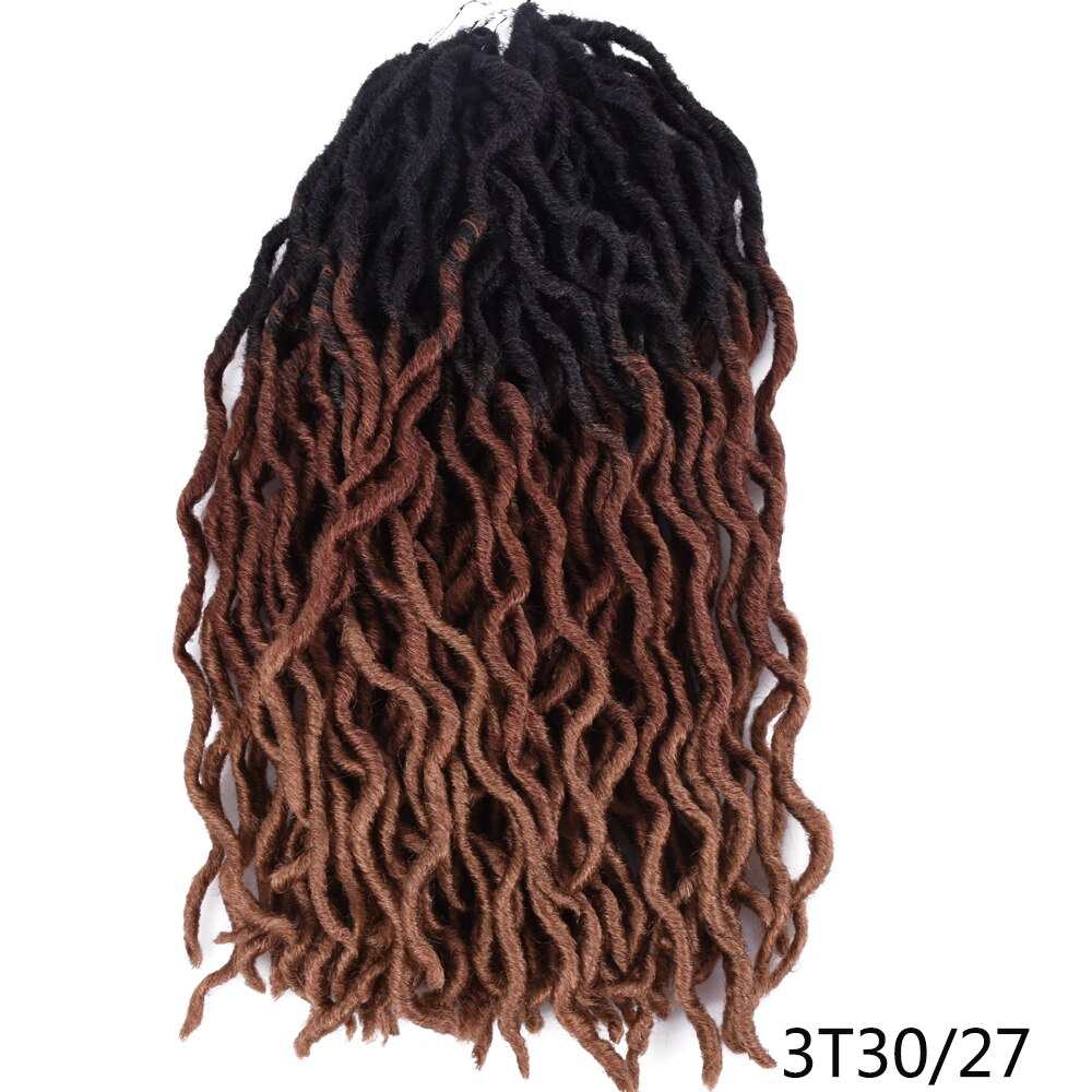 18Inch Nu Locs Haak Hair Vlechten Godin Faux Locs Grandado