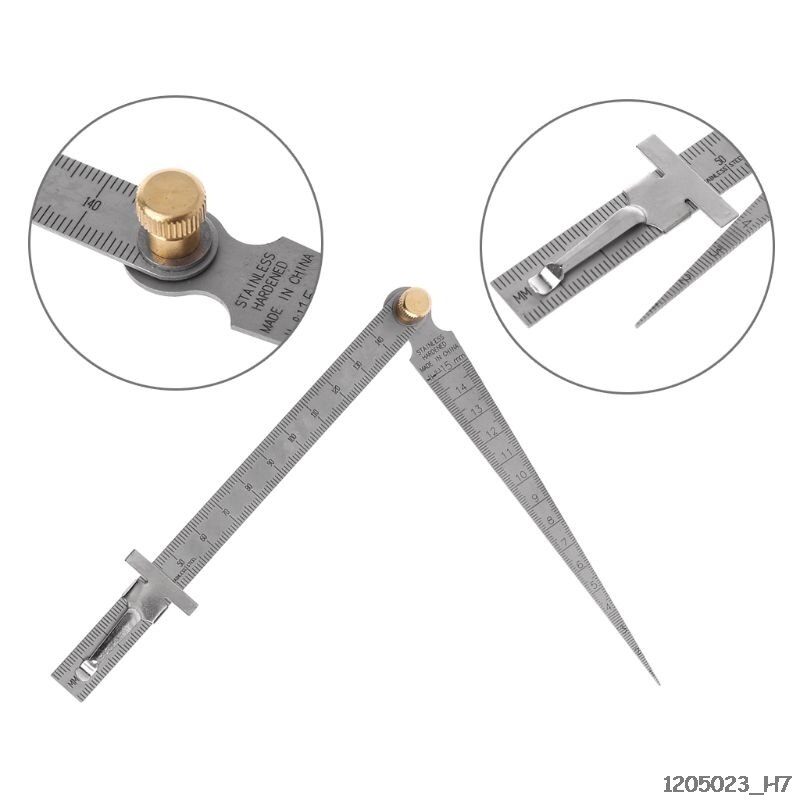 In Metric Taper Welding Feeler Gauge Gage Depth Grandado