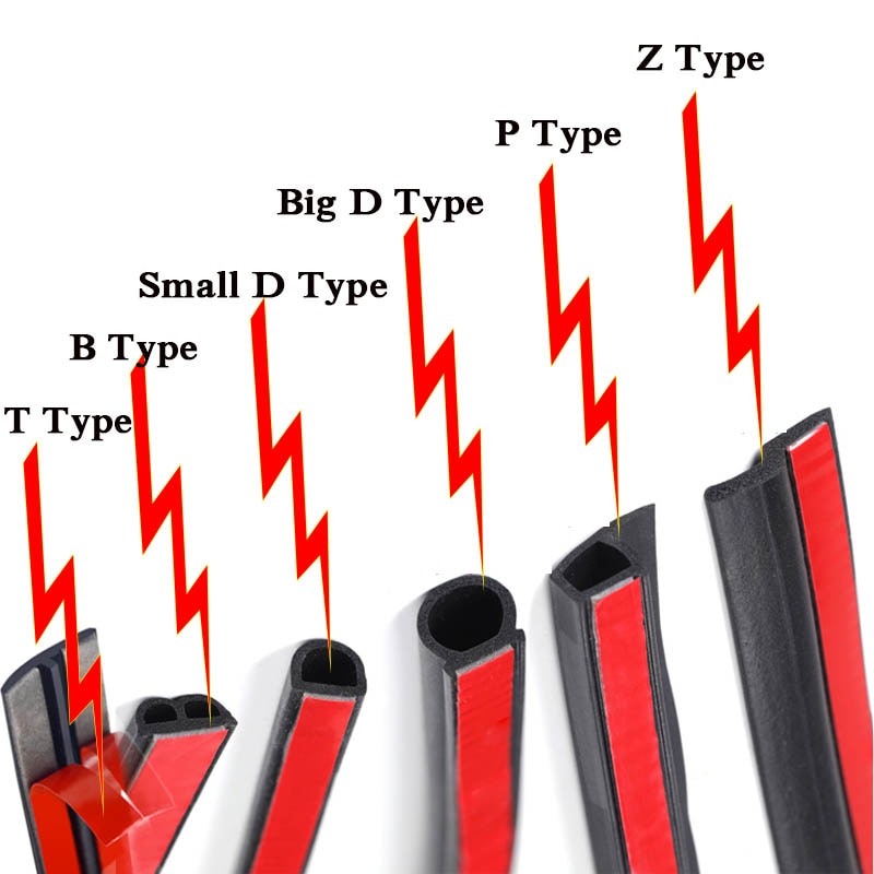 2M Auto Deur Afdichting Auto Strip Grote D Kleine Grandado