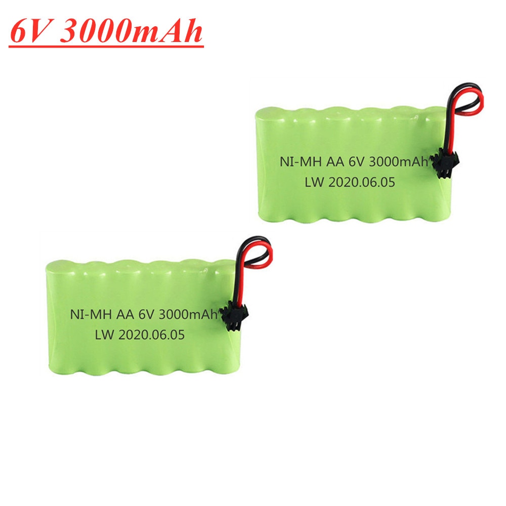 V Mah Nimh Battery For Rc Toys Cars Boats Gun Grandado