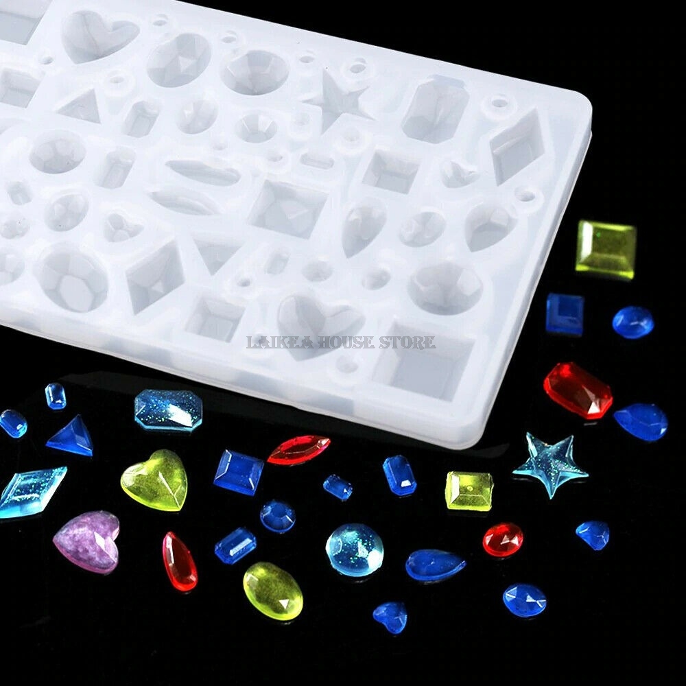 Moldes De Silicona Para Resina UV Juego De Herram Grandado