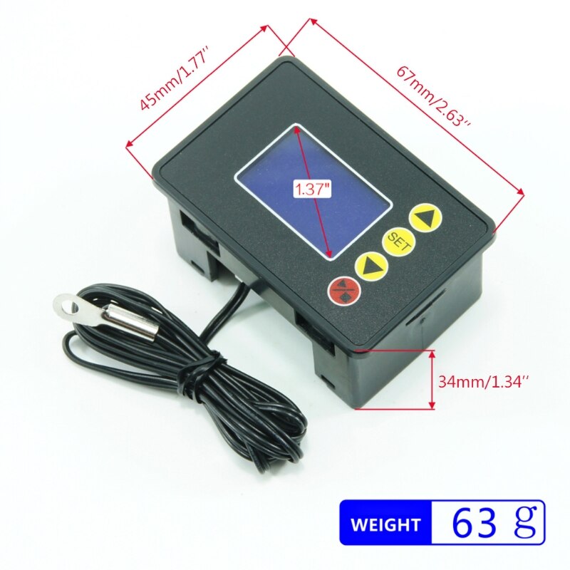 Dc V A Lcd Display Digital Volt Metro Amper Metro Wattmeter