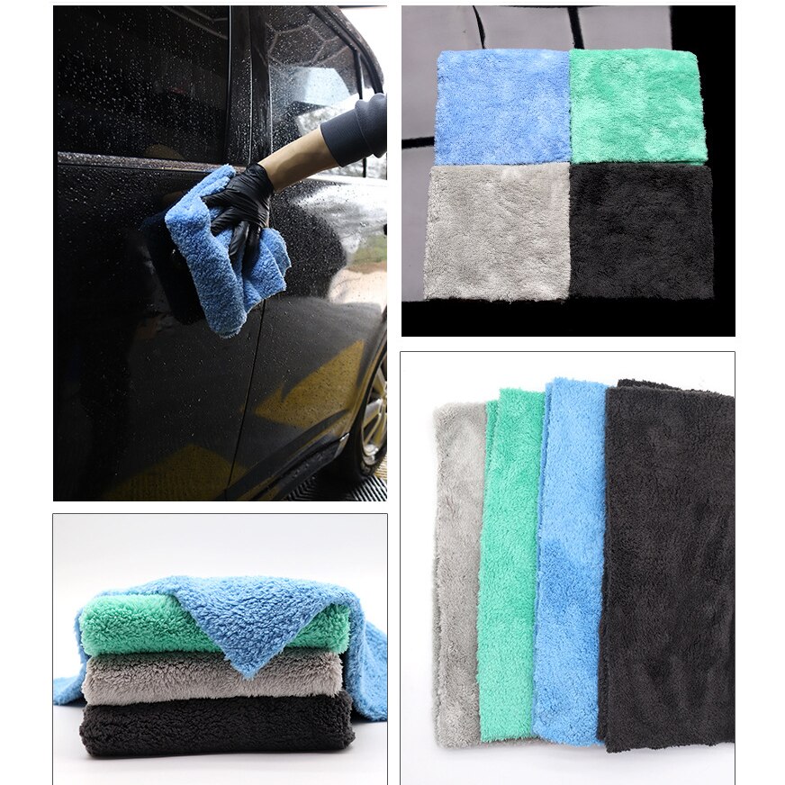 Microfiber Auto Detaillering Handdoek Edgeless Grandado