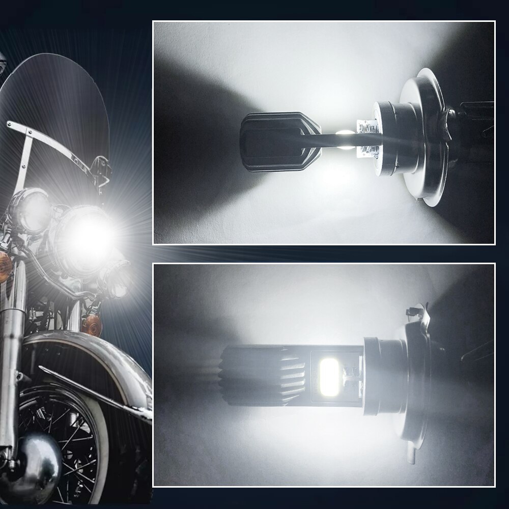 Motorfiets Dubbelzijdig Koplamp Led Lamp Lichtgeve Grandado