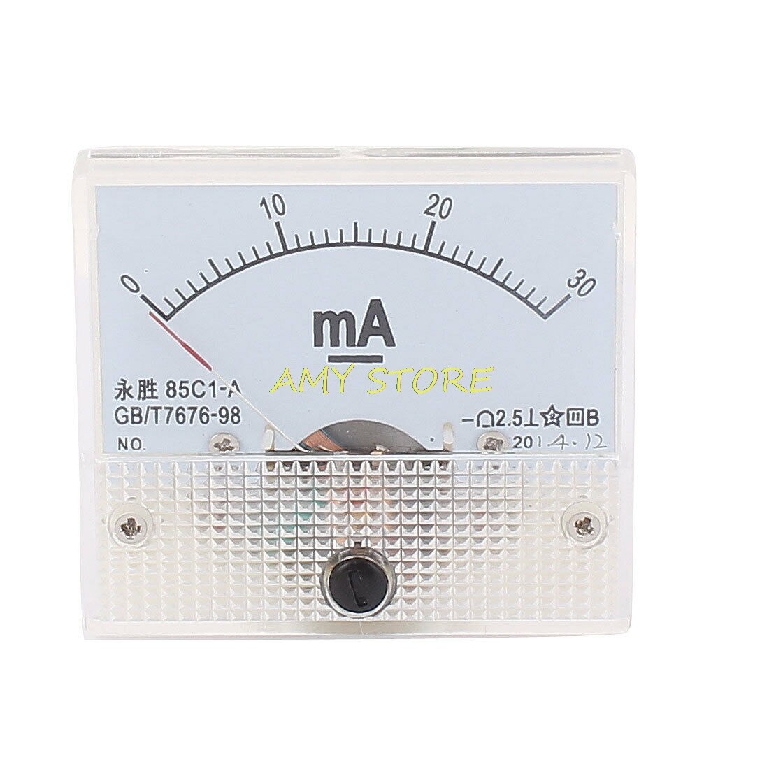 C A Dc Ma Rectangle Panel Meter Gauge Curre Grandado