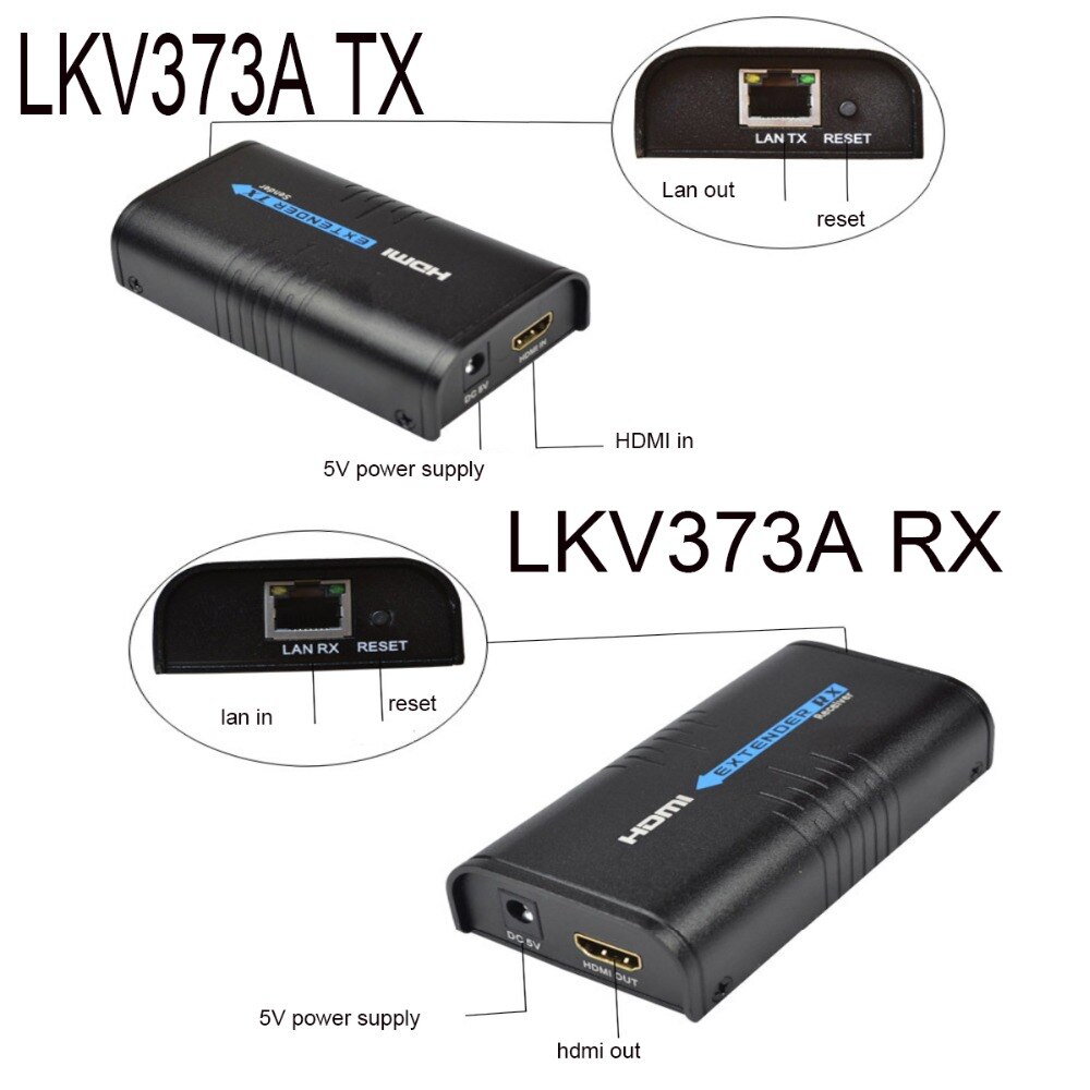 V 3 0 LKV373A Hdmi Extender Splitter Over Cat5e 6 Grandado