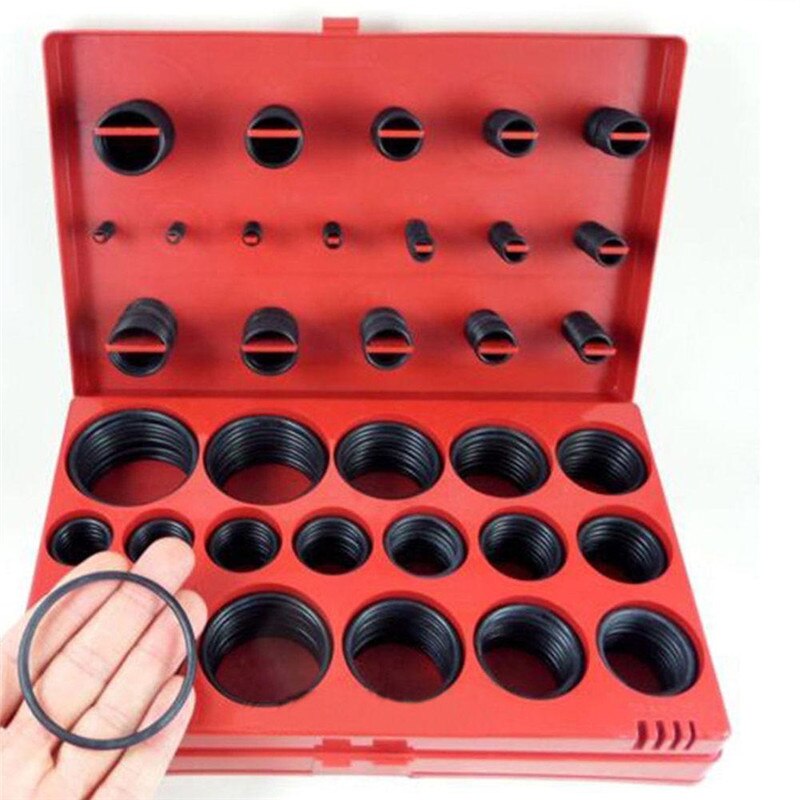 407Pcs DIY Materials Assorted O Ring Rubber Seal A Grandado