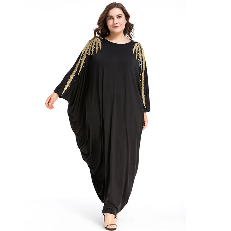 Kaftan Abaya Dubai Rabe Islam Turqu A Largo Vestido Musulm N Cuentas