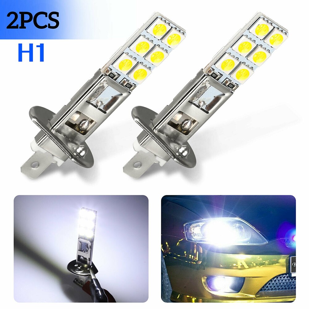 2Stck NEUE H1 6000K Super Weiß 55W CREE LED Schein Grandado