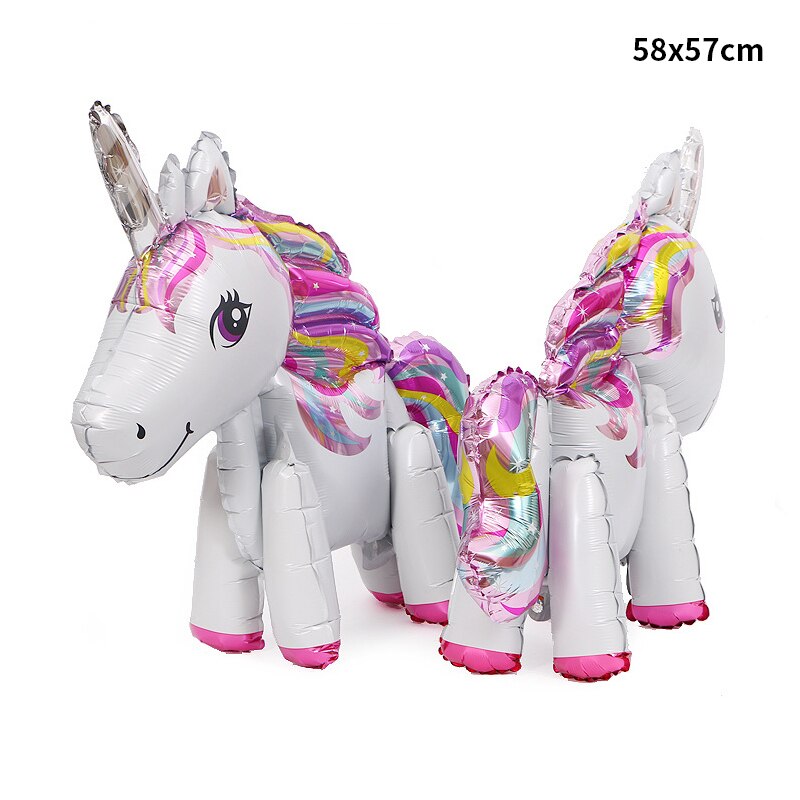 Speelgoed Ballon D Stereo Regenboog Paard Ballon Grandado