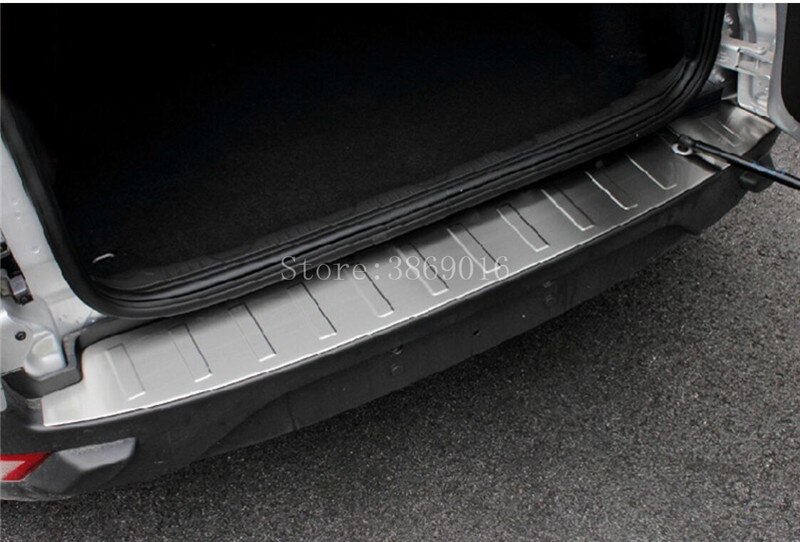 Stainless Steel External Rear Bumper Protector Sill Trunk Tread Plate