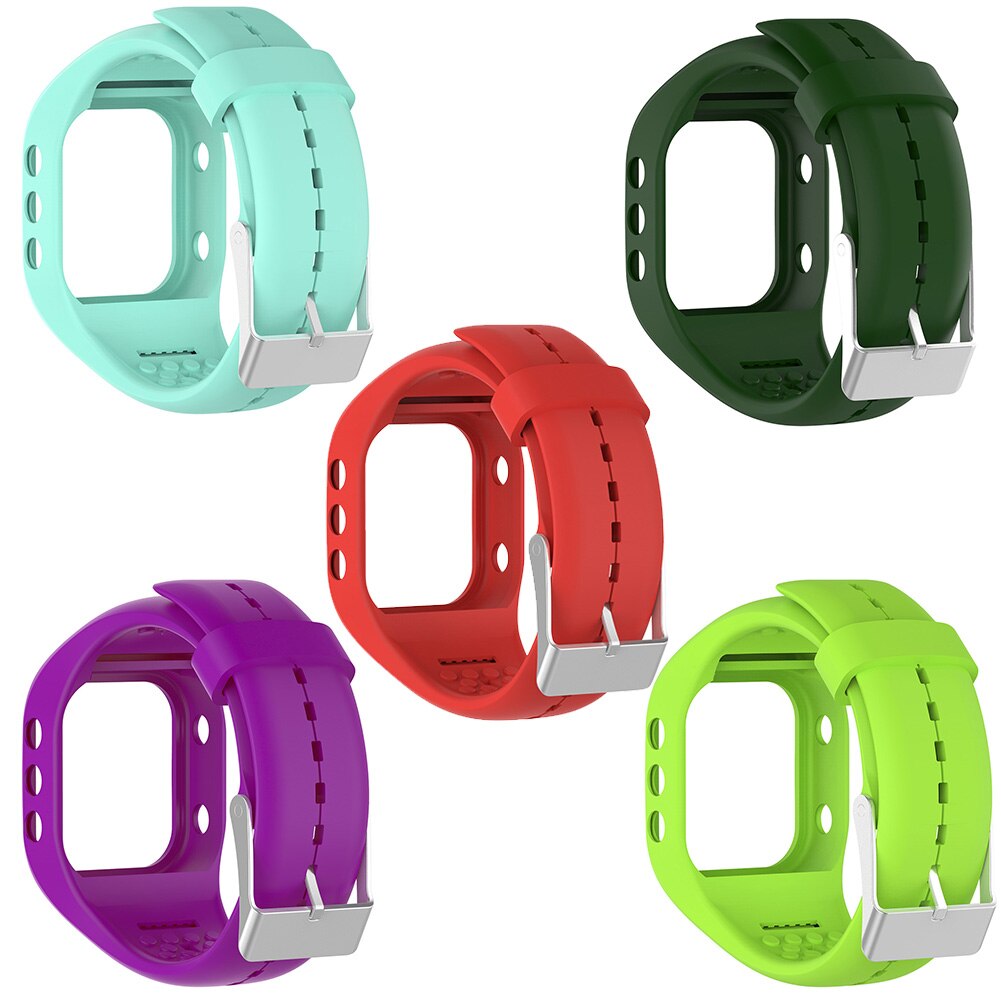 Adjustable Sports Silicone Watch Strap Wrist Band Grandado