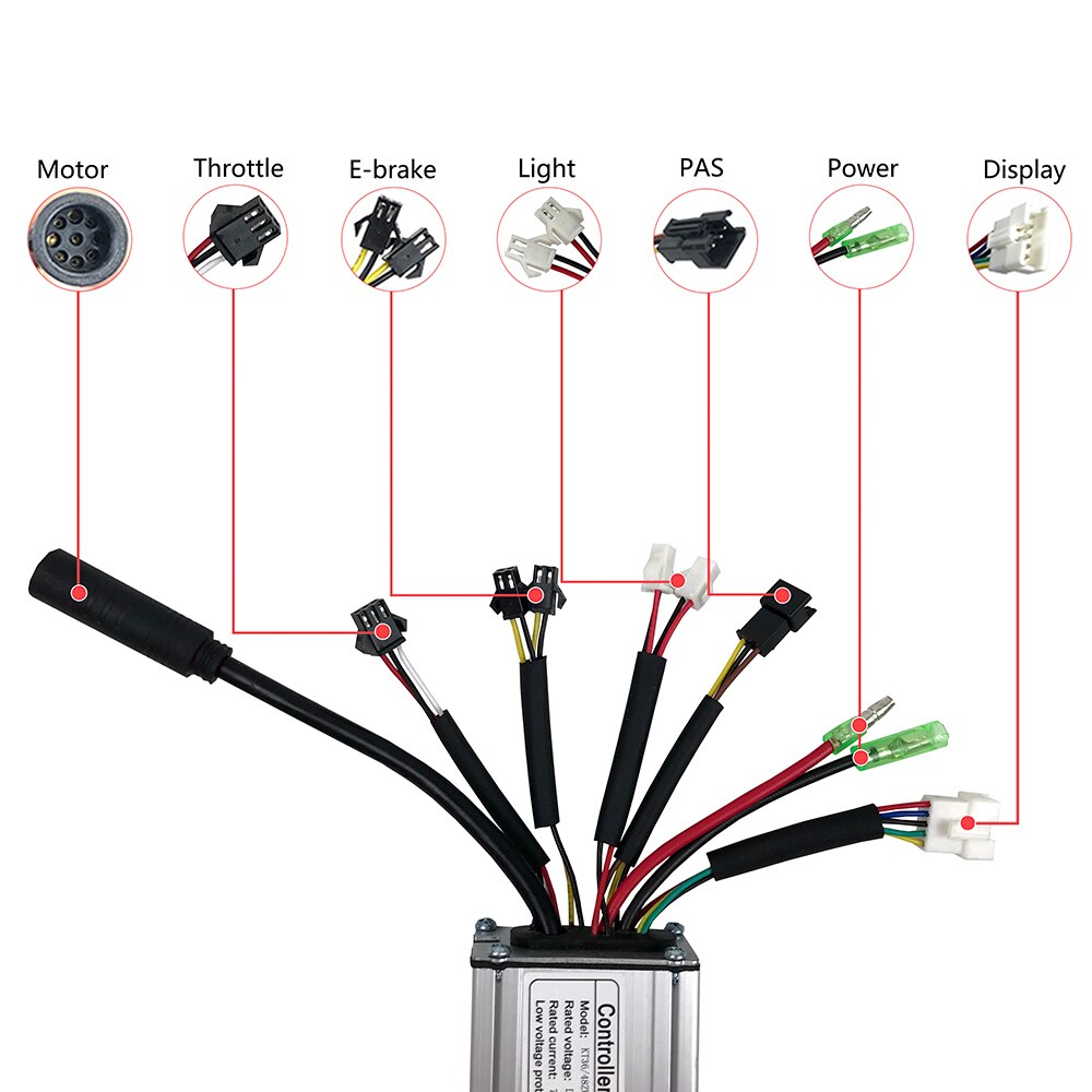 Ricetoo Elektrische Fiets Kt Controller V V Bl Grandado