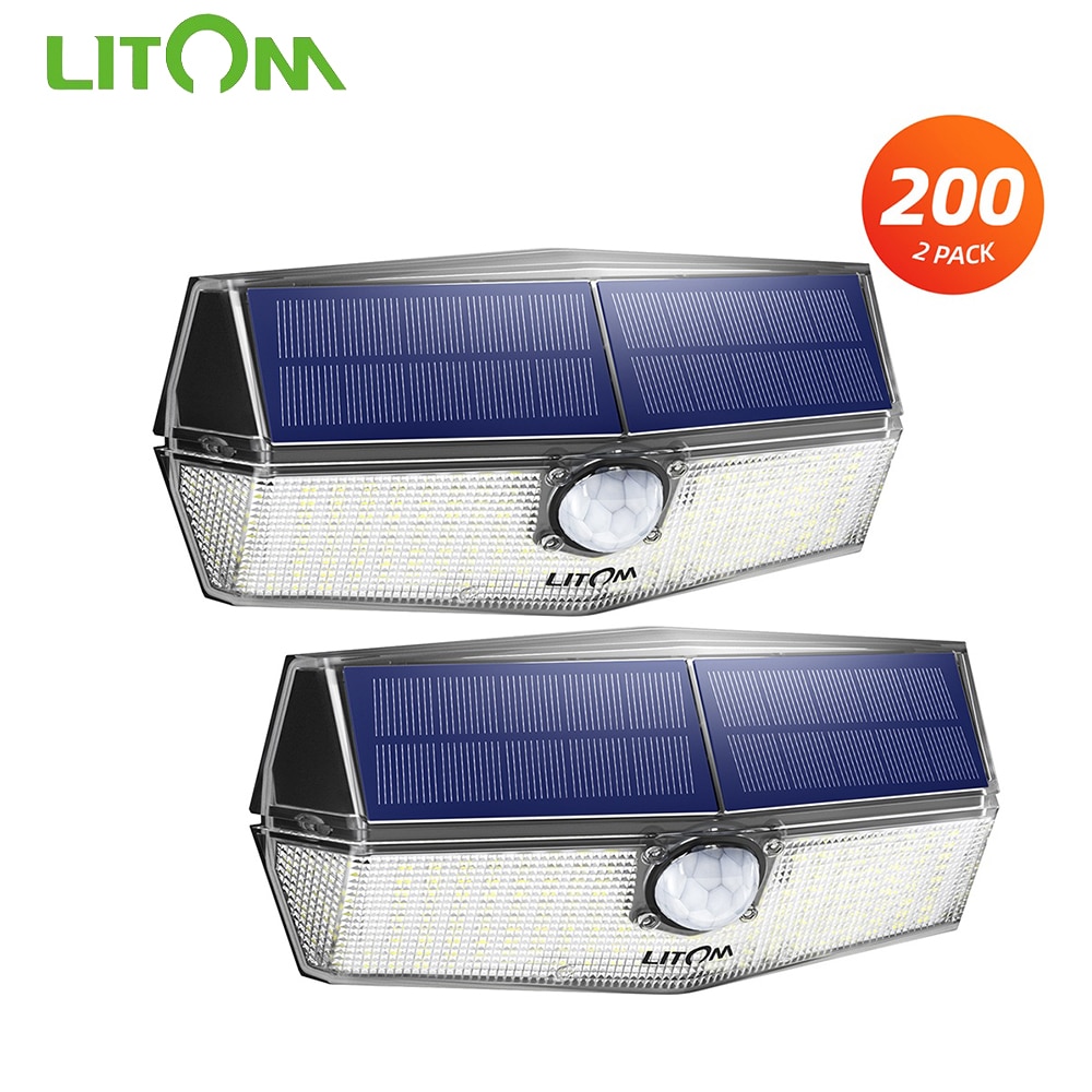 Pakiet Litom Leds Lampy Ogrodowe Na Energi S Oneczn Litom Cd