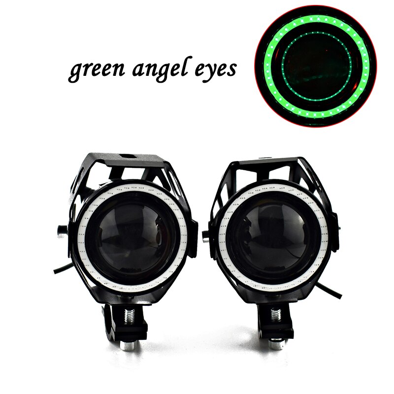 Luces Led Antiniebla Auxiliares Para Moto Rcycle Faros De Conducci N