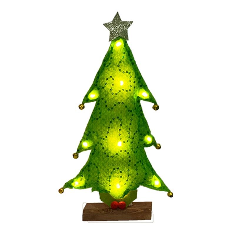 Mini Kerstboom Met Led Verlichting Ornamenten Fest Grandado