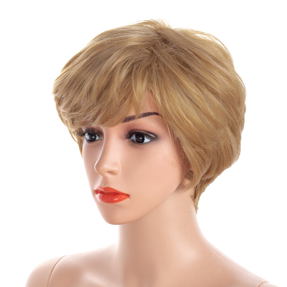 Zm Short Straight Synthetic Hair Wig With Natu Grandado