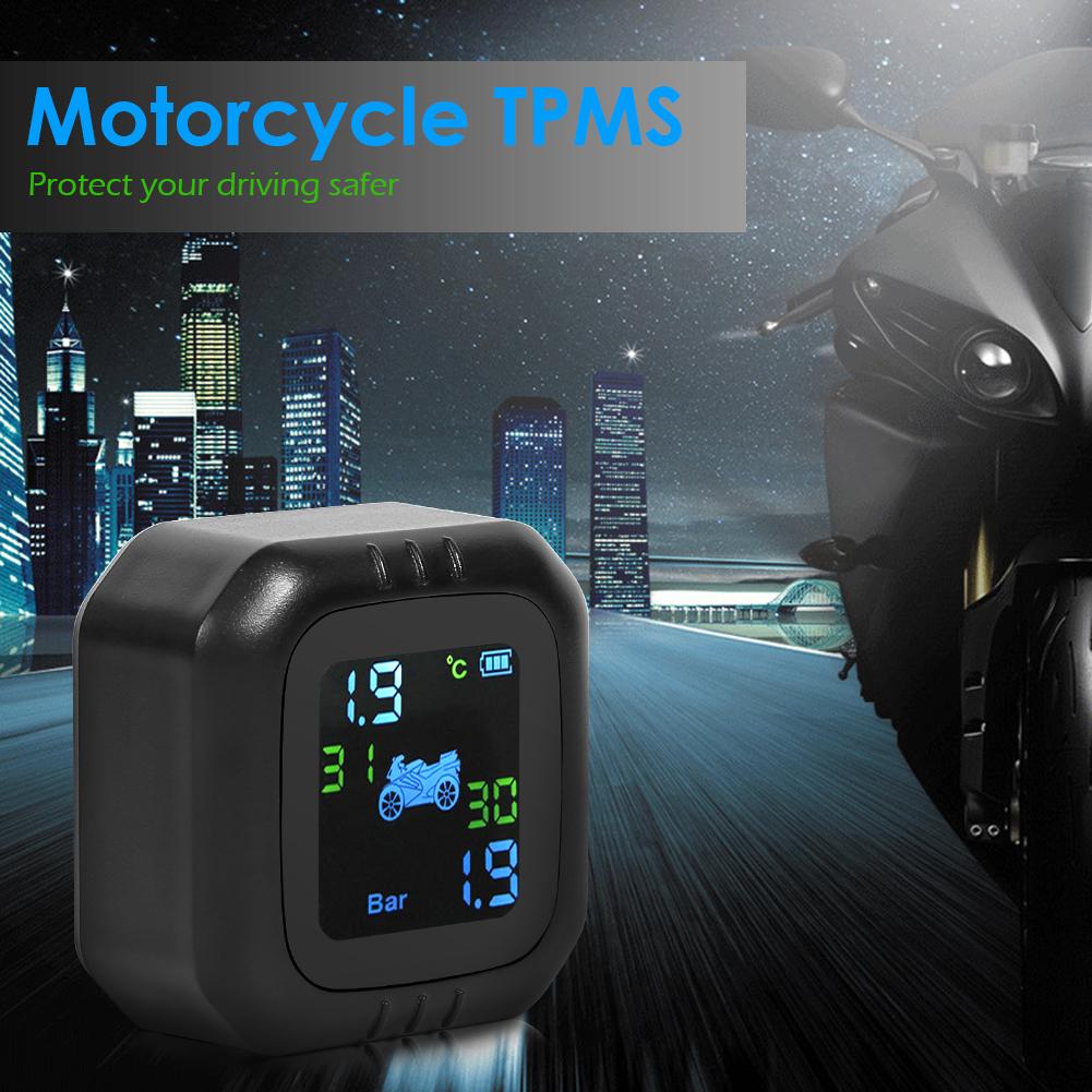 Motorfiets Tpms Lcd Display Moto Real Time Draadlo Grandado