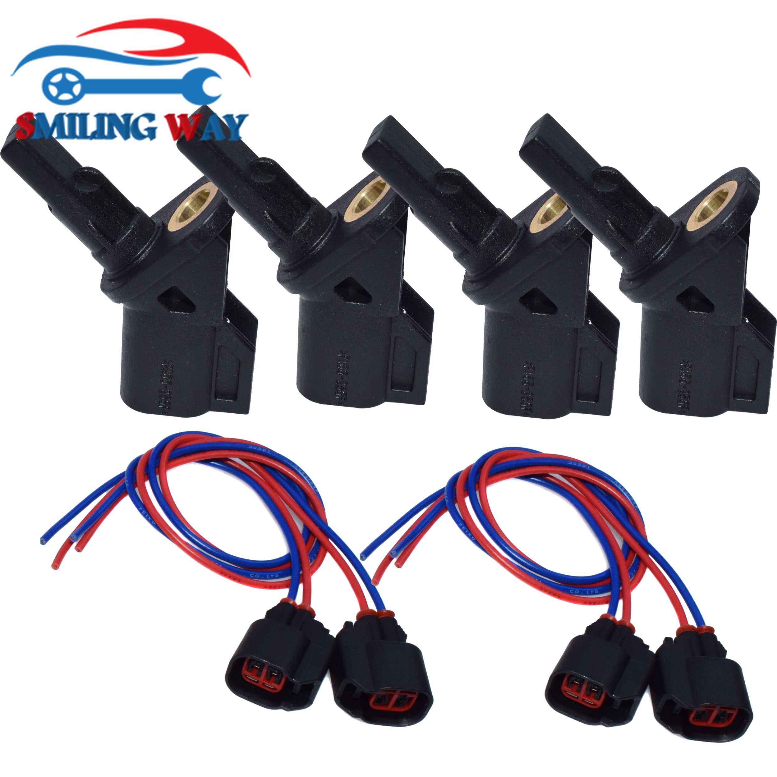 Sensor De Velocidad De Rueda Abs Conector De Arn Grandado