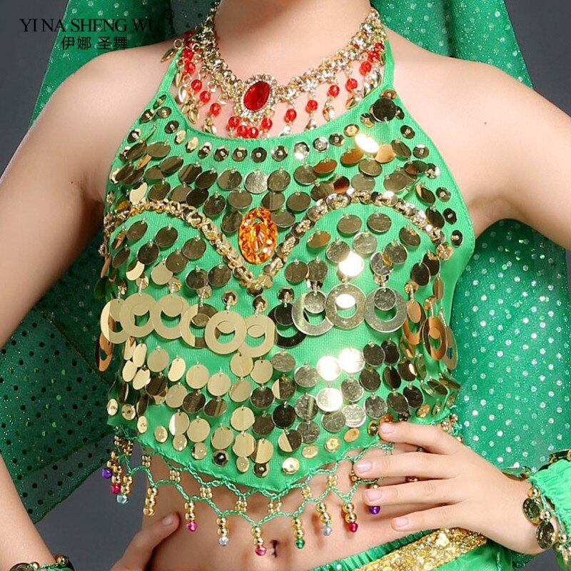 Trajes de danza del vientre Oriental para niñas t Grandado