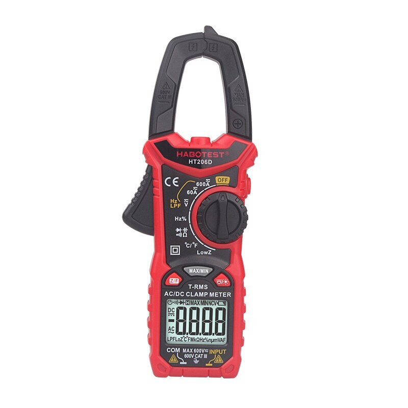 HT206D AC DC Digital Klemme Meter Multimeter Pinza Grandado