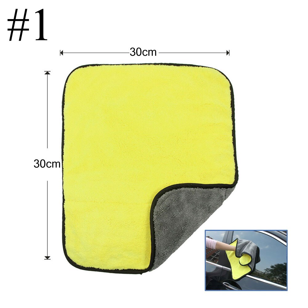 Dsycar 1Pcs Wasstraat Microfiber Handdoek Auto Zac Grandado