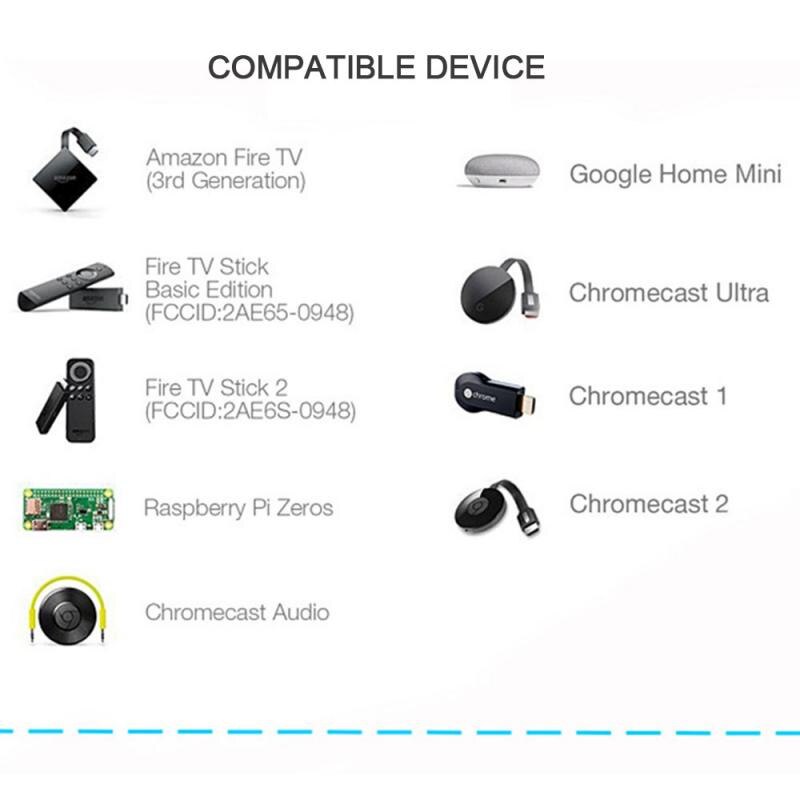 Chromecast Fire Tv Stick Adaptador Hd Mbps Micro Usb A Rj