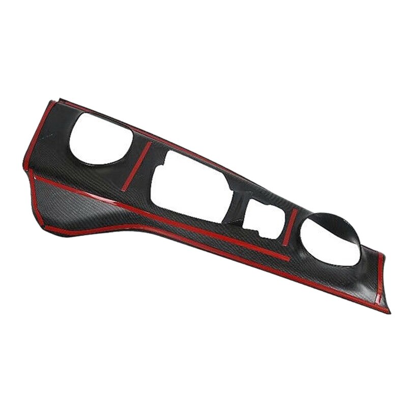 Carbon Fiber Stijl Versnellingspook Doos Panel Cov Grandado