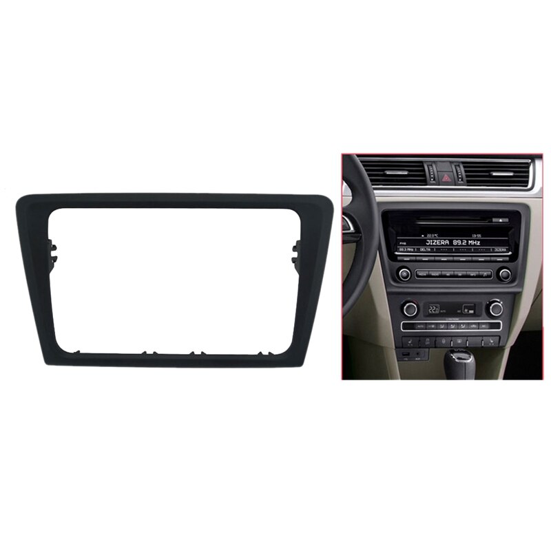 2Din Autoradio Panel Fascia Voor Skoda Rapid Stere Vicedeal