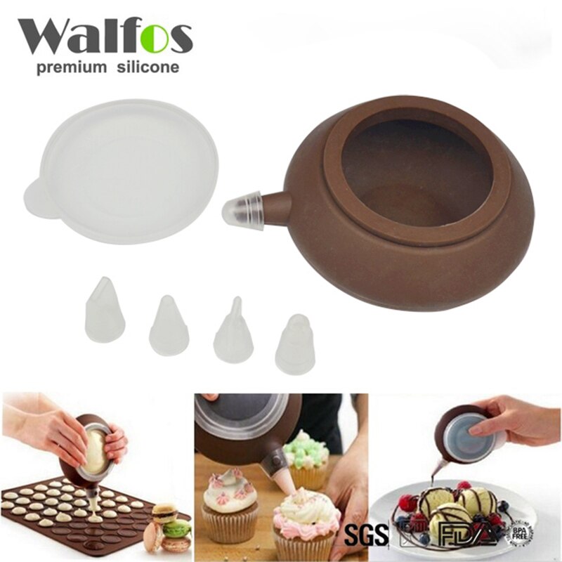 WALFOS Food Grade 1 Juego De Utensilios Decorativo Grandado