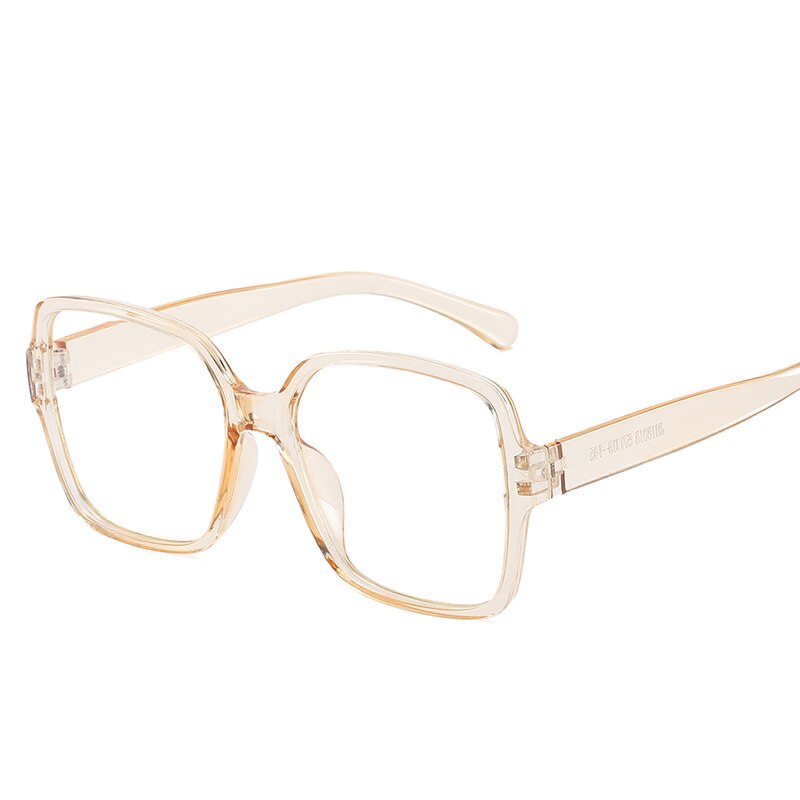 Oversized Square Glasses Frame For Women Vintage B Grandado