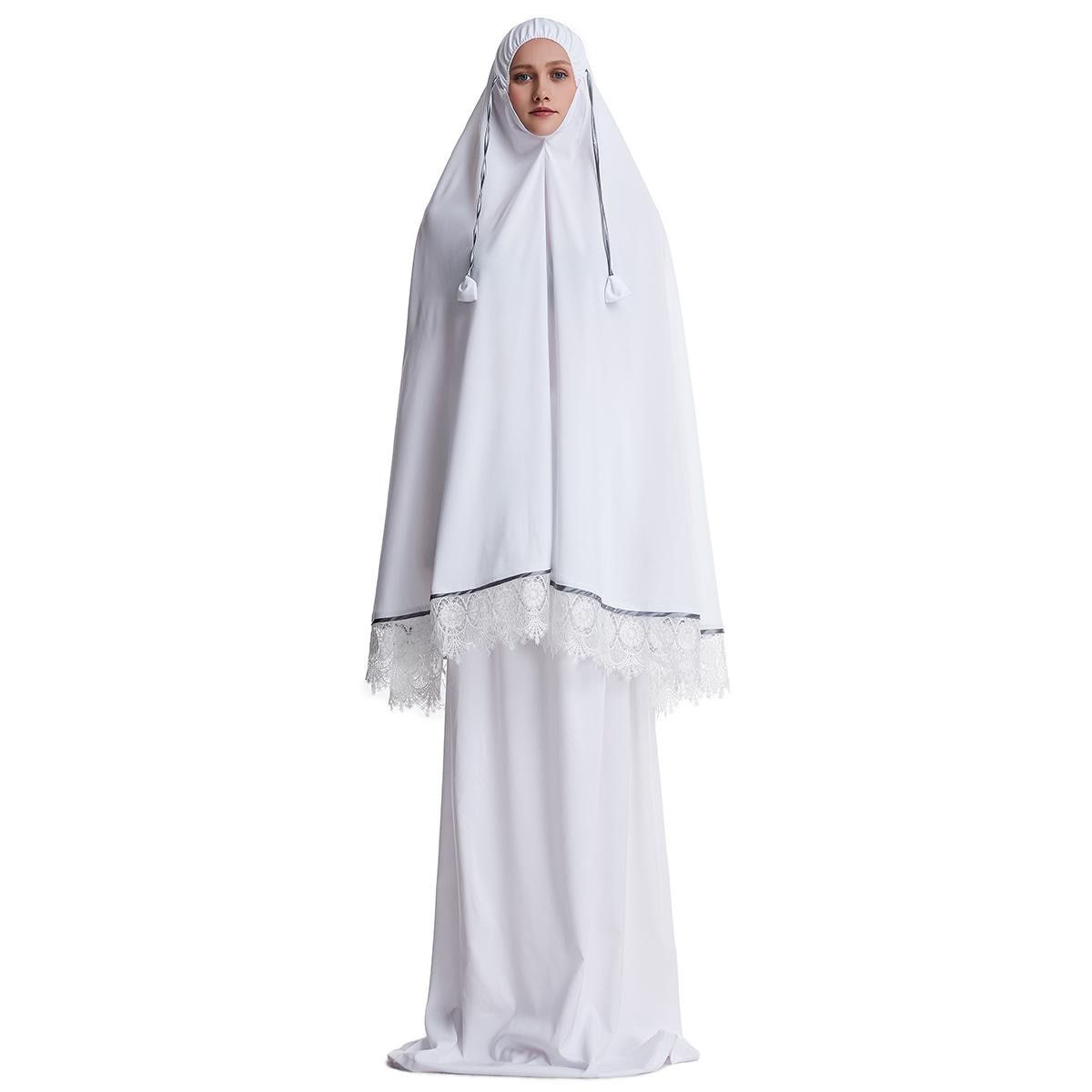 Ramadan Vrouwen Stuk Moslim Gebed Set Khimar Aba Grandado