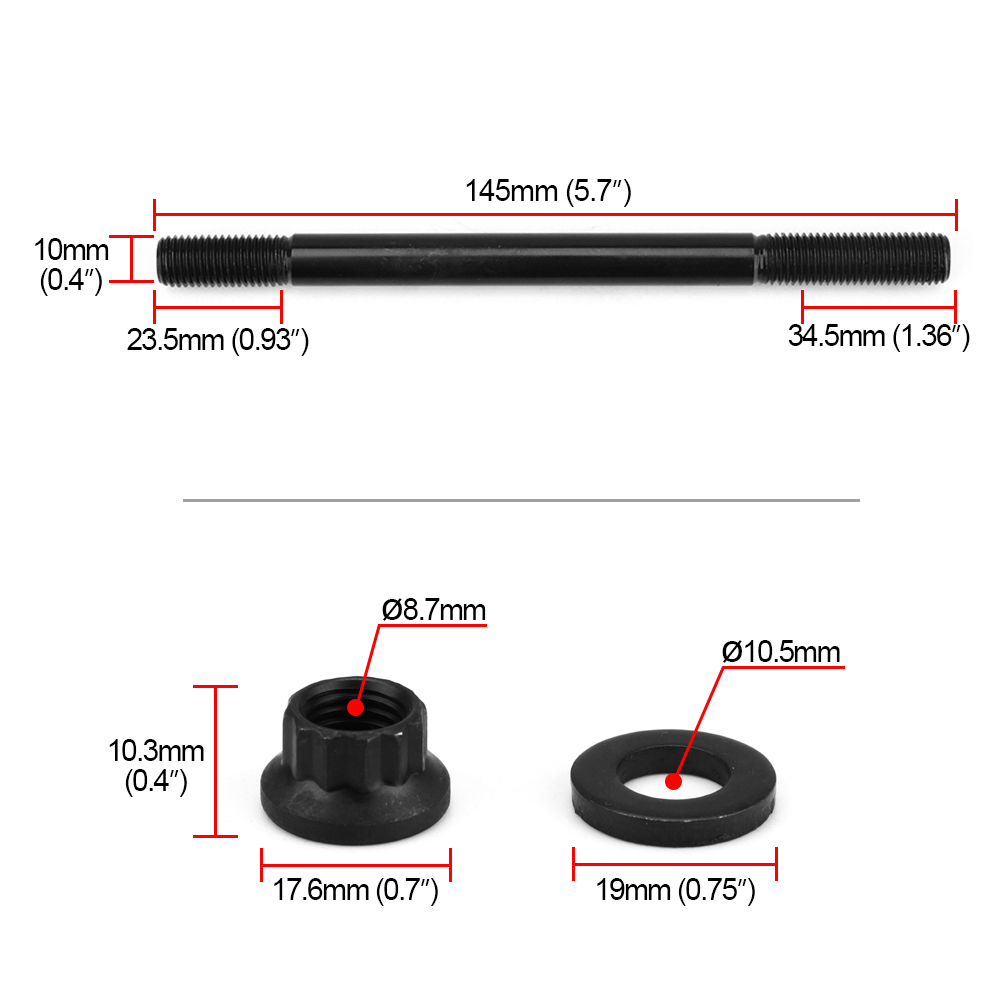 Voor 208 4305 Cilinderkop Stud Kit Voor Honda Civi Grandado