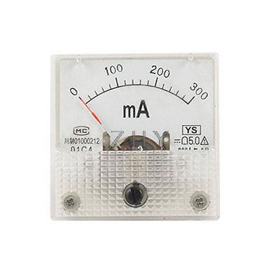 Meten DC 0 300mA Analoge Current Meter Ampèremeter Grandado