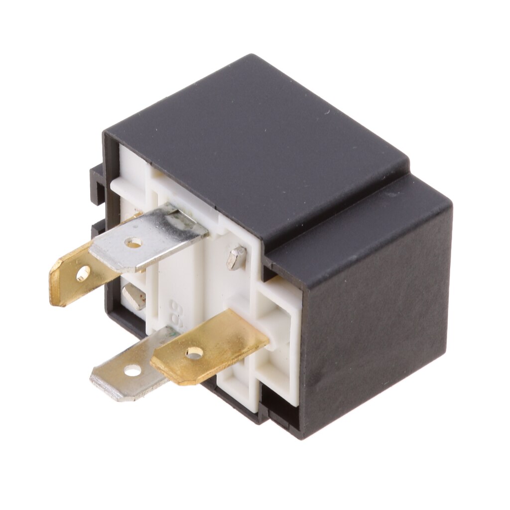 Fused On Off Automotive Fused Relay 12V 30A 4 Pin Grandado