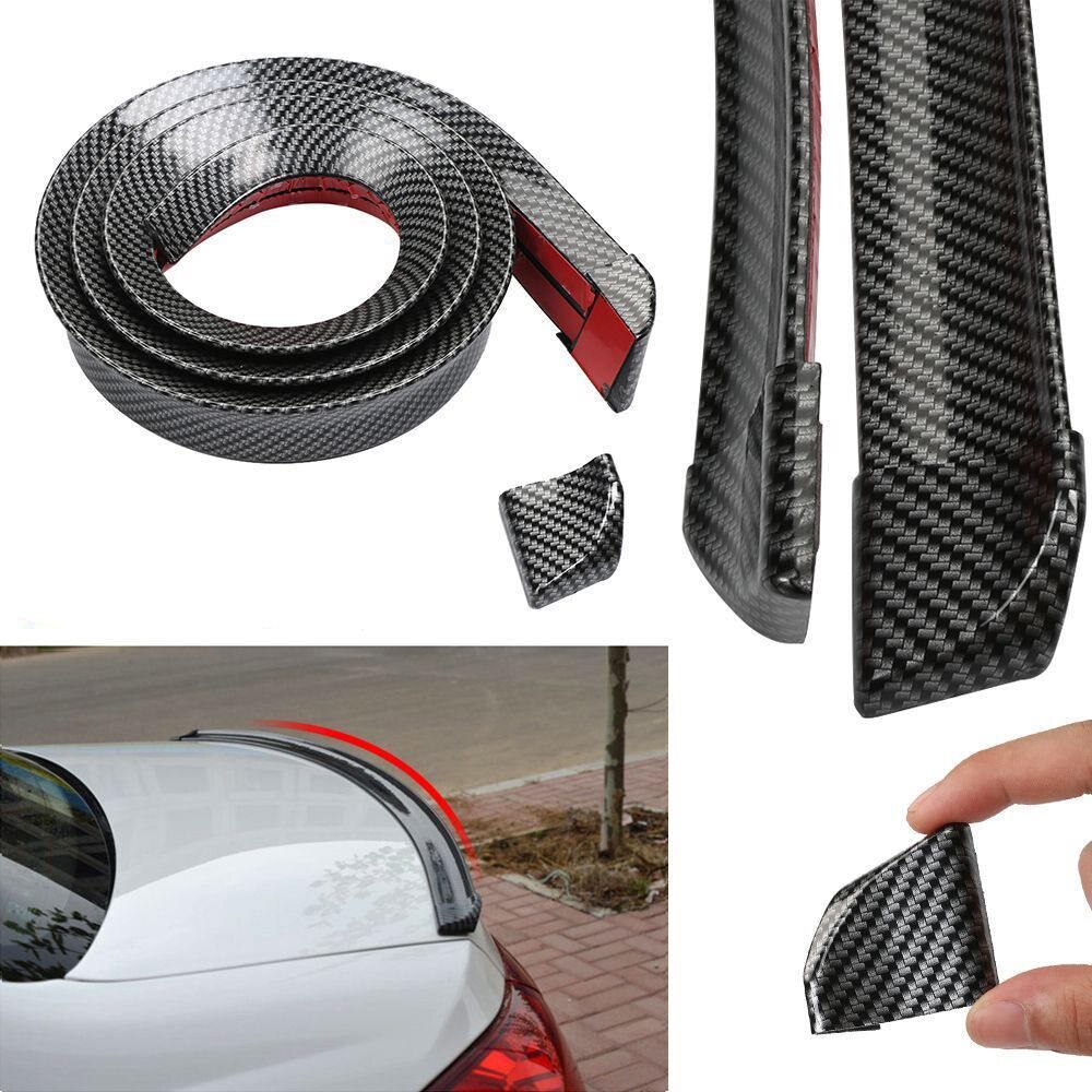 Universal Ft D Carbon Fiber Car Rear Wing Lip Grandado