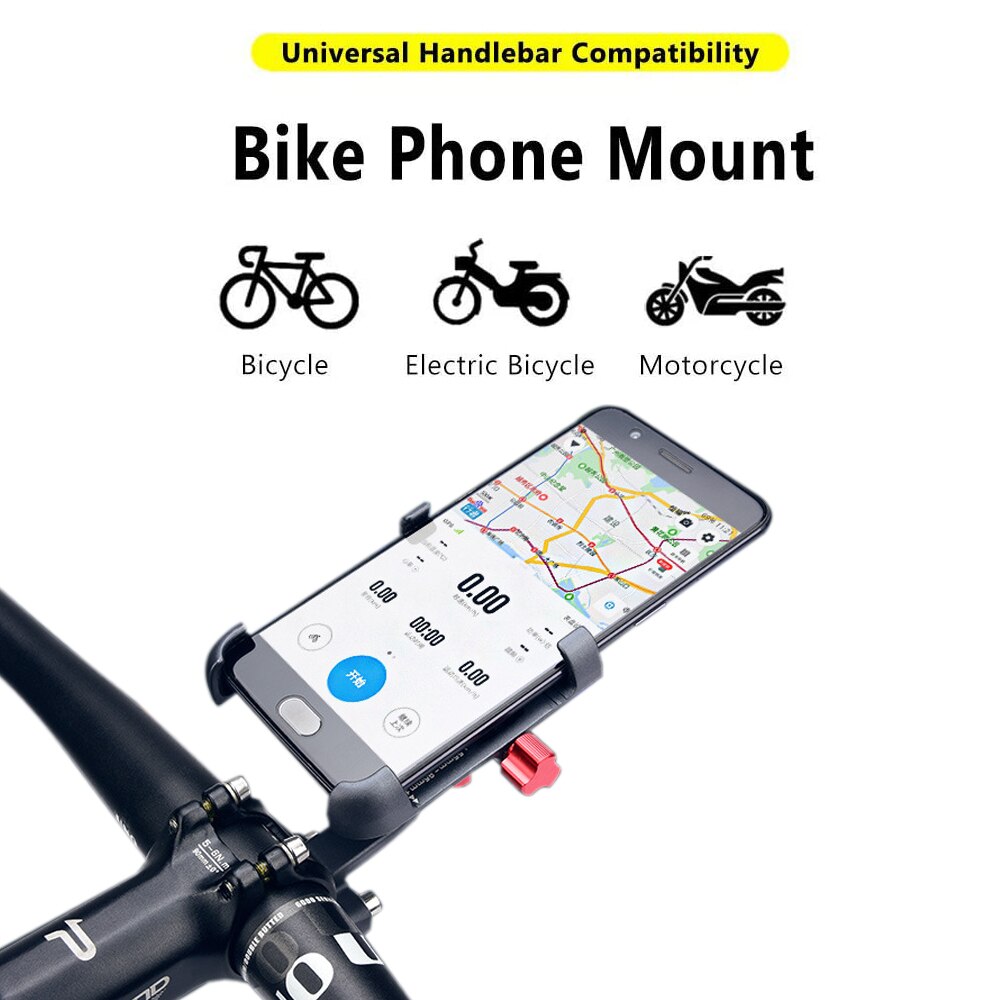 Universel En Alliage D aluminium Vélo Vélo Support De Téléphone