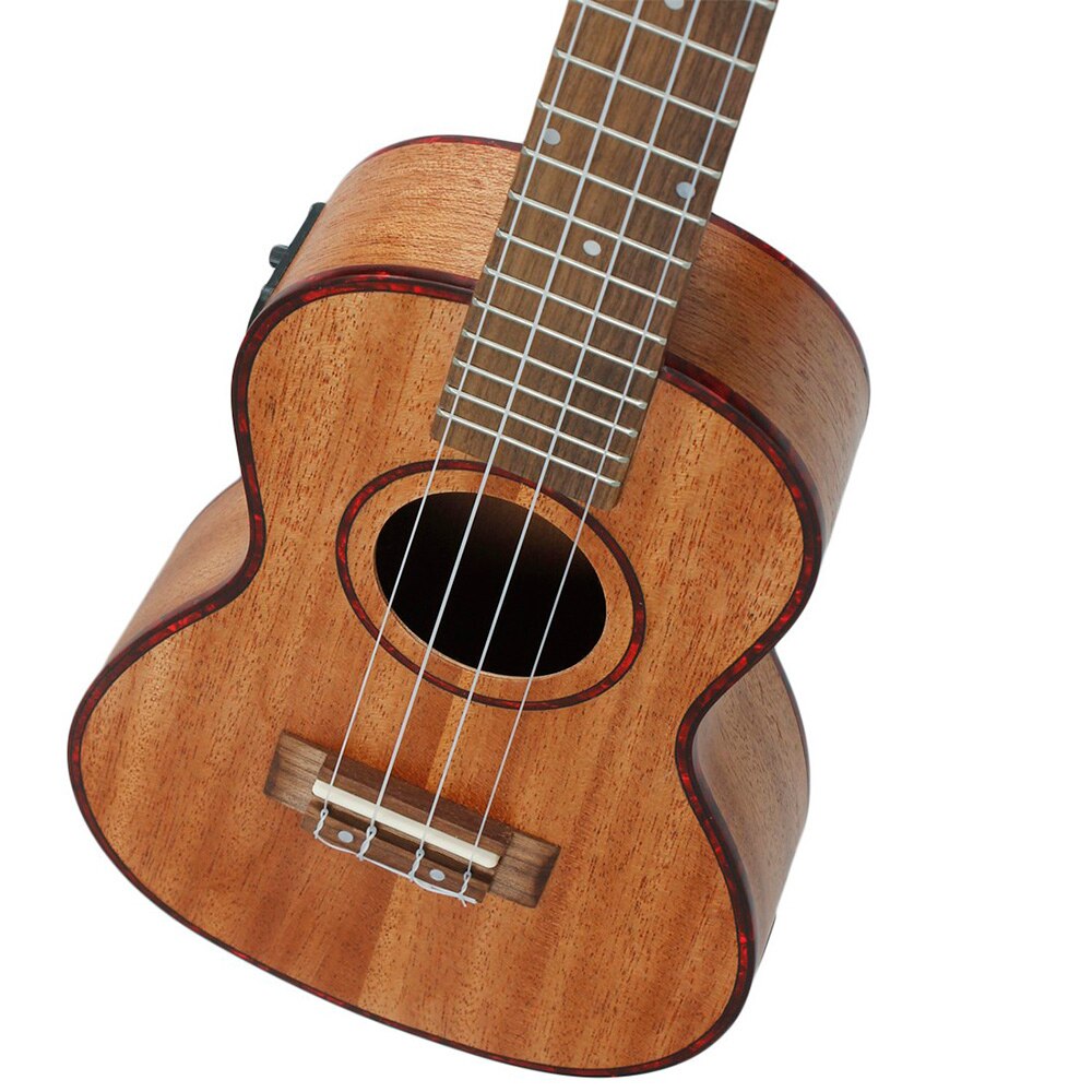 Ukulele Ukelele Uke Kit Sapelihout Met Lcd Eq Grandado