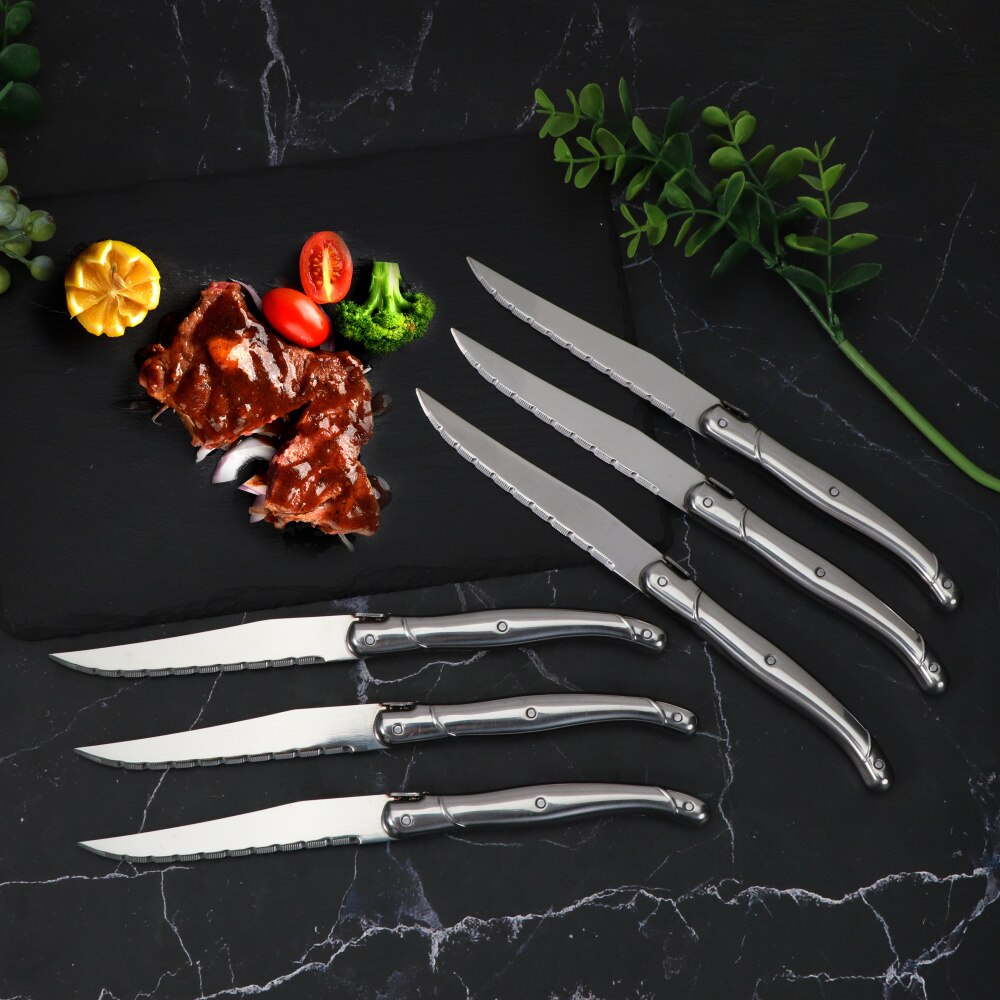 Jaswehome St Cke Laguiole Steak Messer Set Beste Grandado