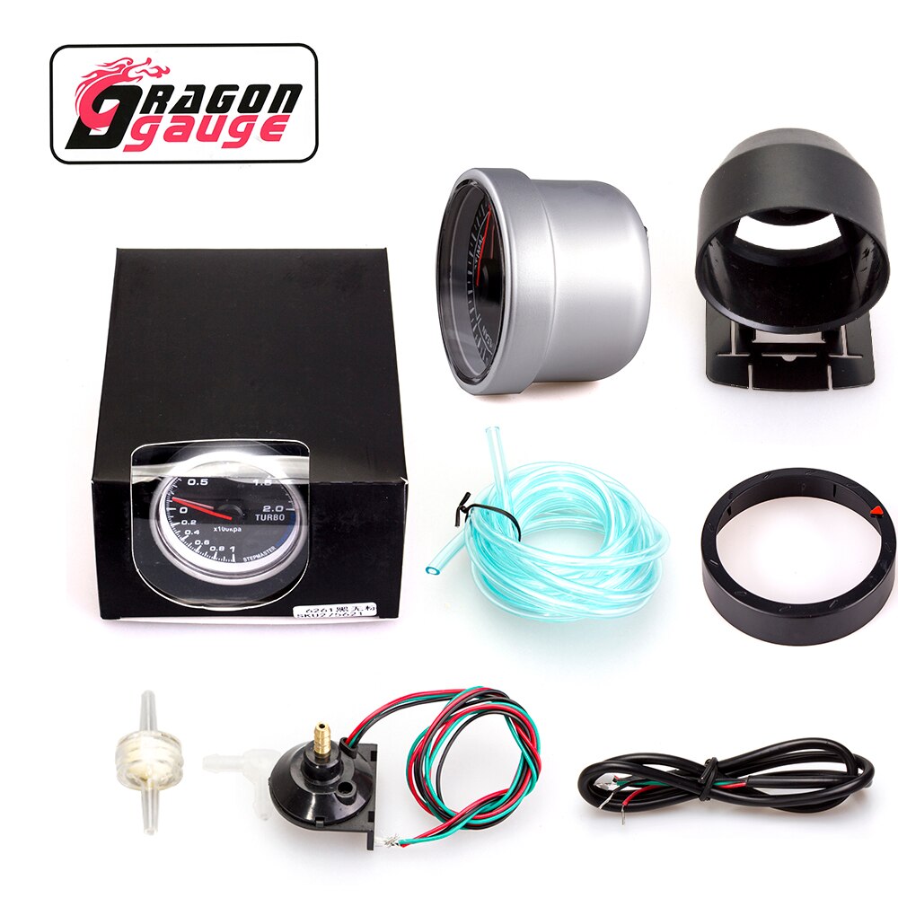 Dragon 60Mm Water Temp Voltmeter Toerenteller Air Fuel Ratio Uitlaat