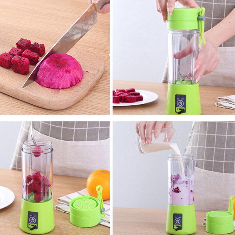 Usb Oplaadbare Draagbare Blender Mini Juicer Multi Grandado