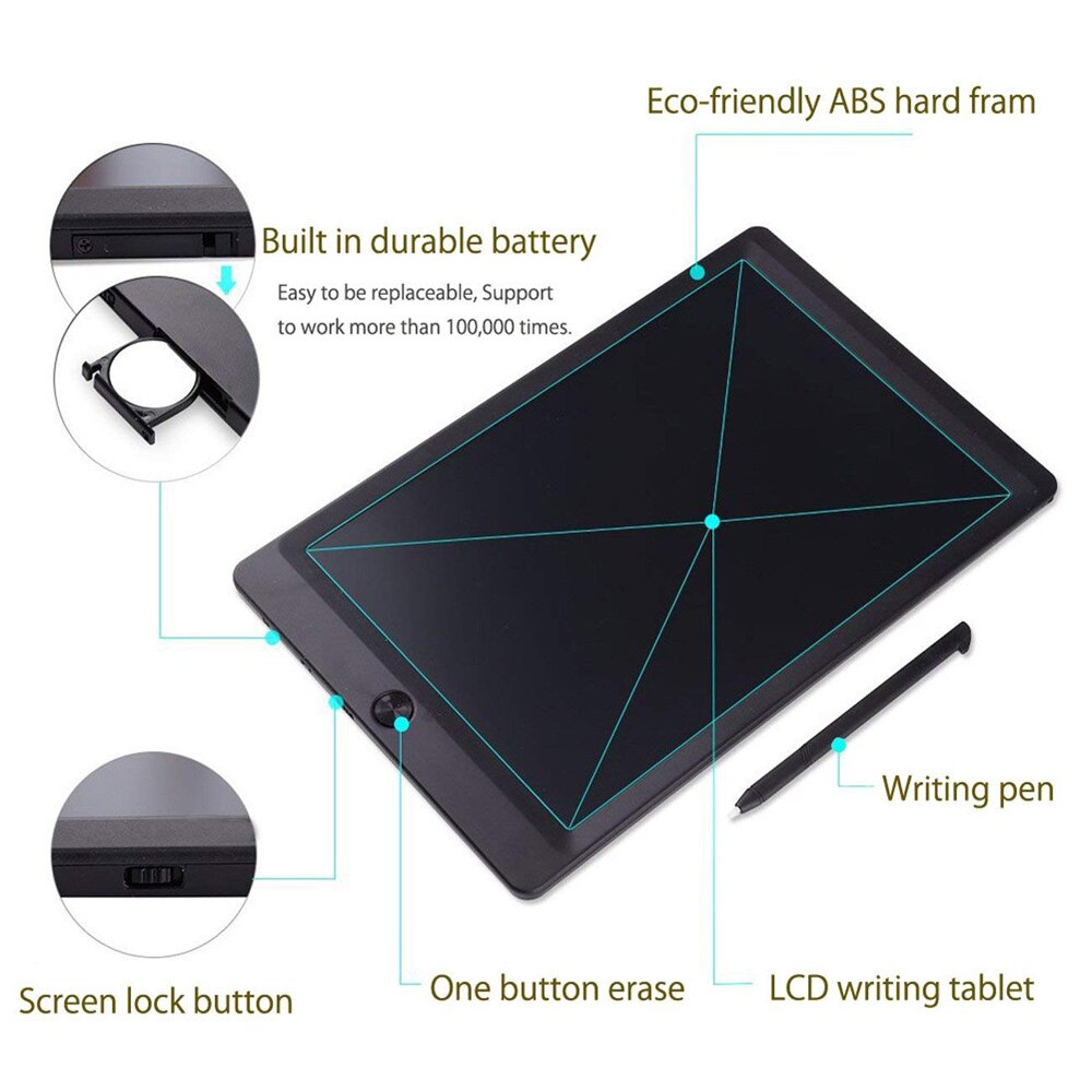 LCD Escritura Tablet 8 5 10 Pulgadas Digital Dibujo De La Tableta